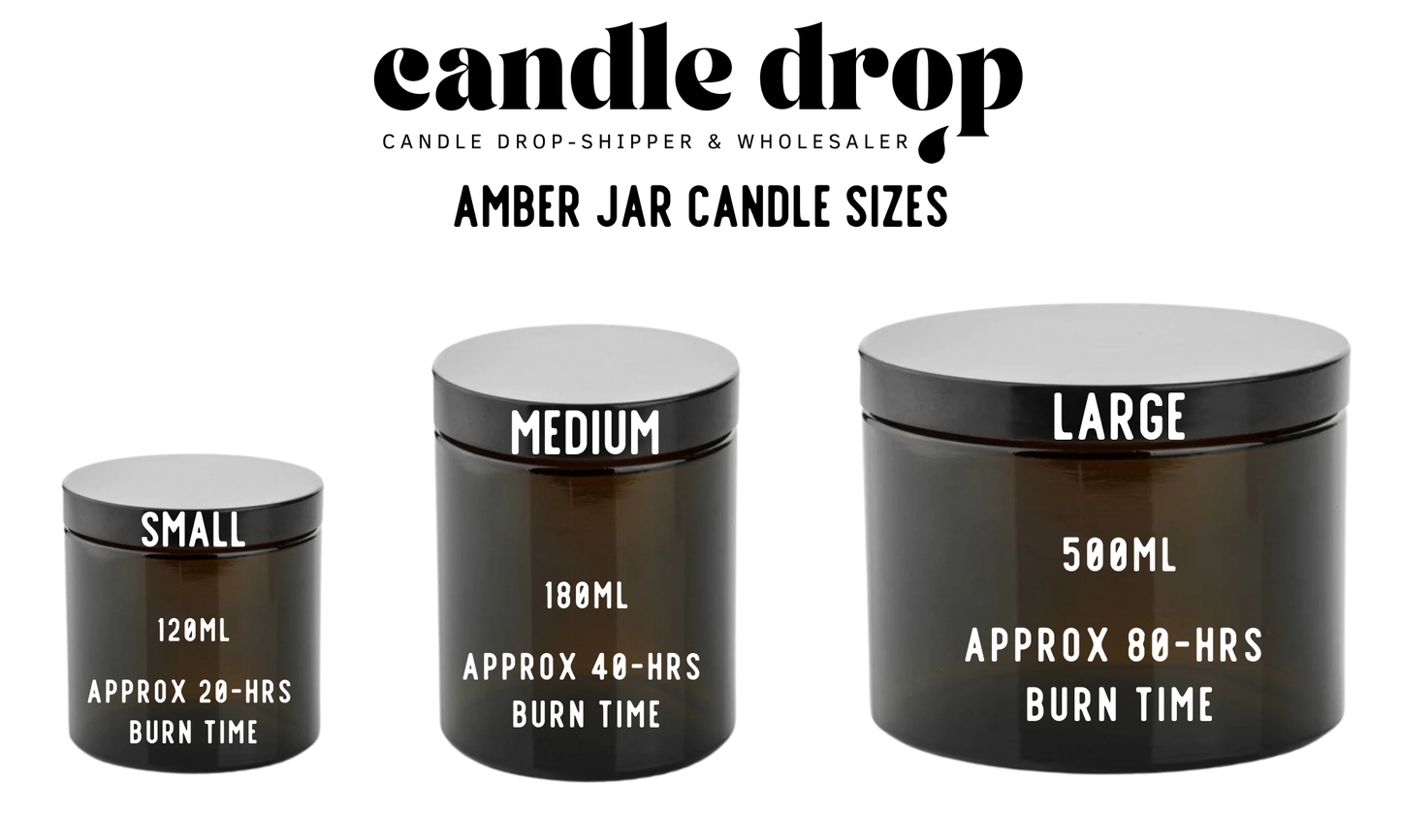 Autumn Collection | Black is My Happy Colour | Private Label Soy Candle | Personalised Candles (Copy) (Copy)
