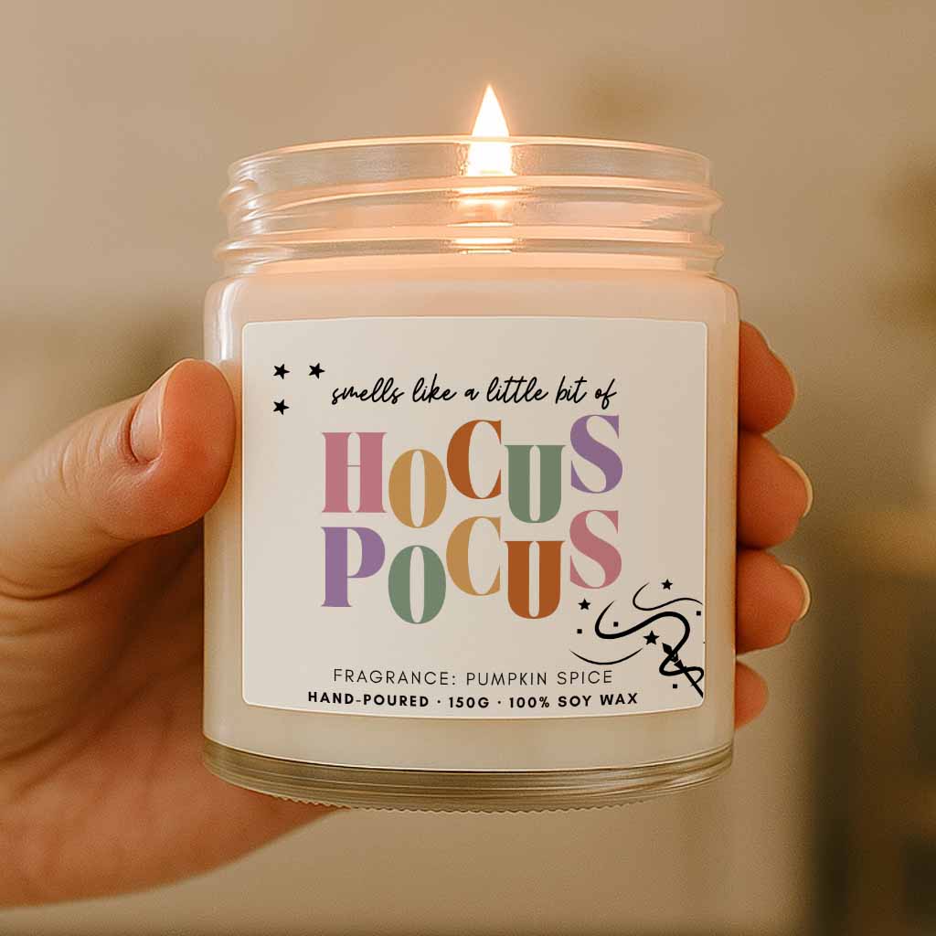 Autumn Collection | Hocus Pocus Candle | Private Label Soy Candle | Personalised Candles