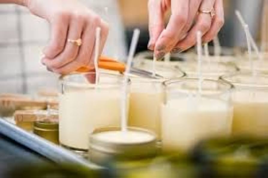 Add Your Own Design | Clear Glass Vessel | Hand-Poured | Natural Soy Candle