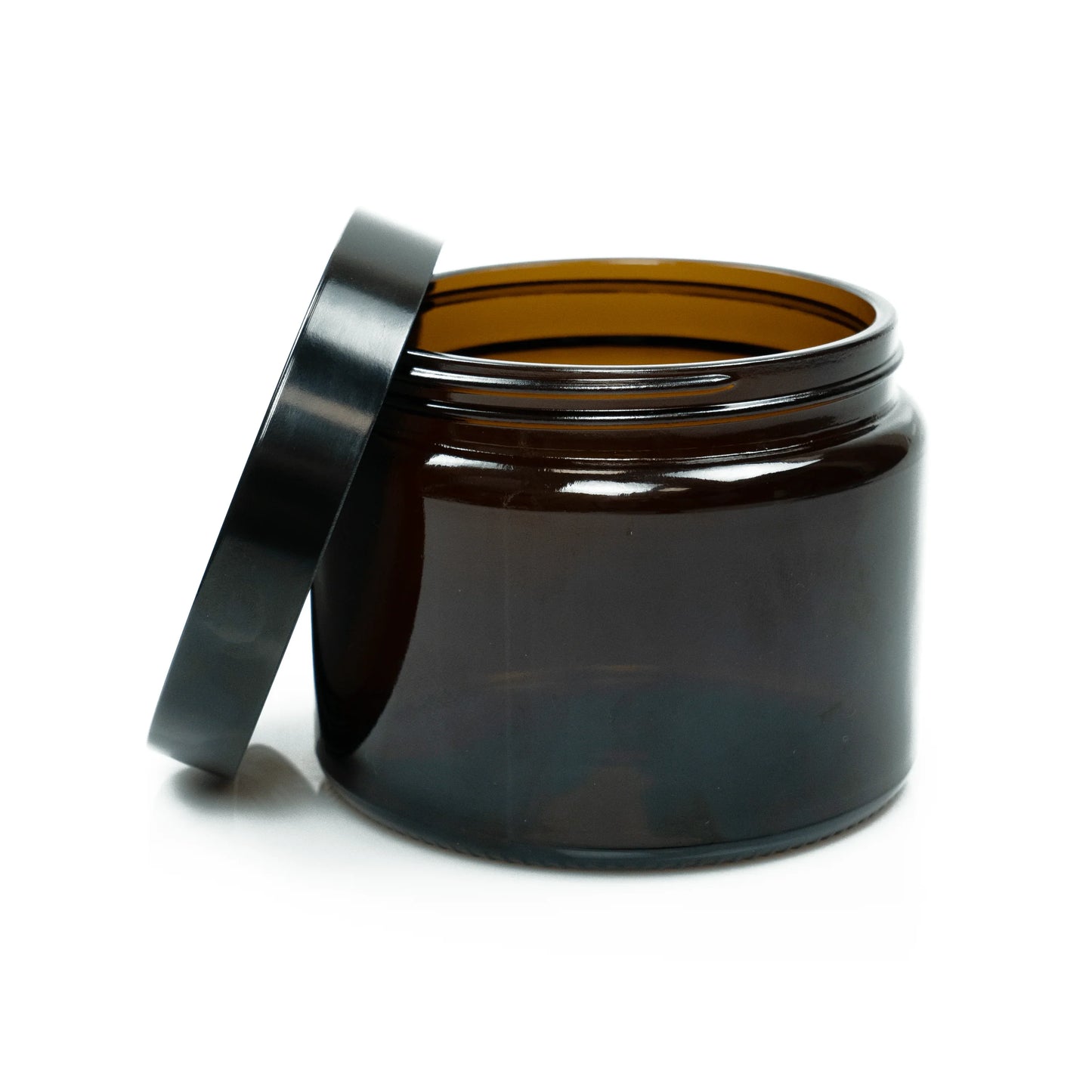 Stock Label 2 | Amber Glass Jar | Hand-Poured | Natural Soy Candle