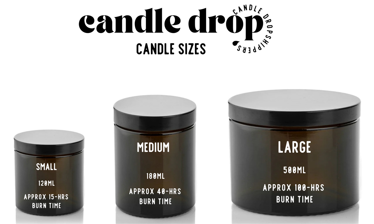 Stock Label | Cosy Jumper | Amber Glass Jar | Hand-Poured | Natural Soy Candle