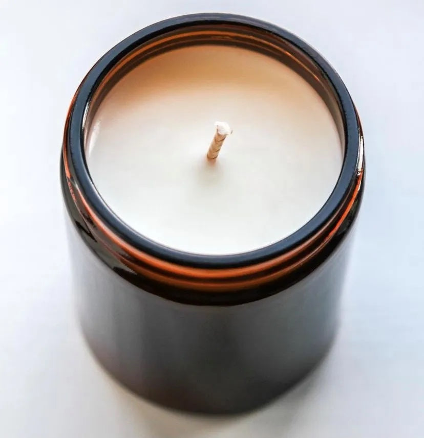 Amber Glass | Hand-Poured | Natural Soy Candle