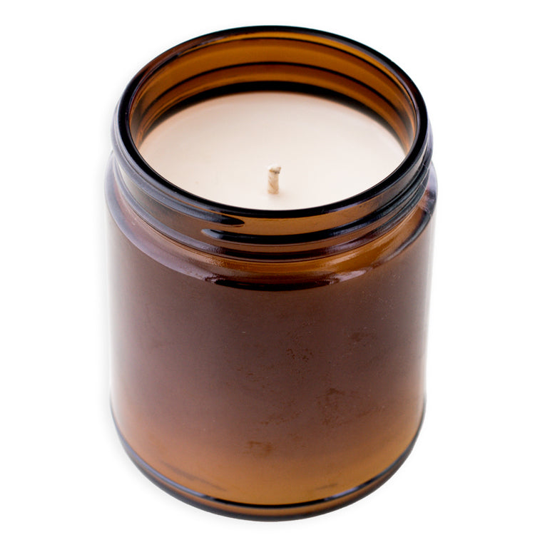 Amber Glass | Hand-Poured | Natural Soy Candle