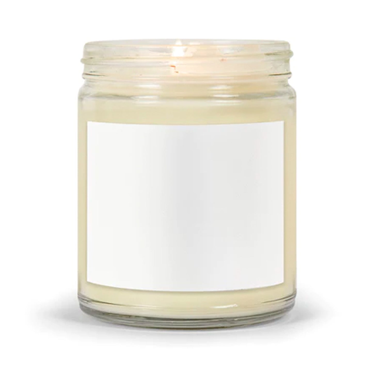 Clear Glass Jar | Hand-Poured | Natural Soy Candle