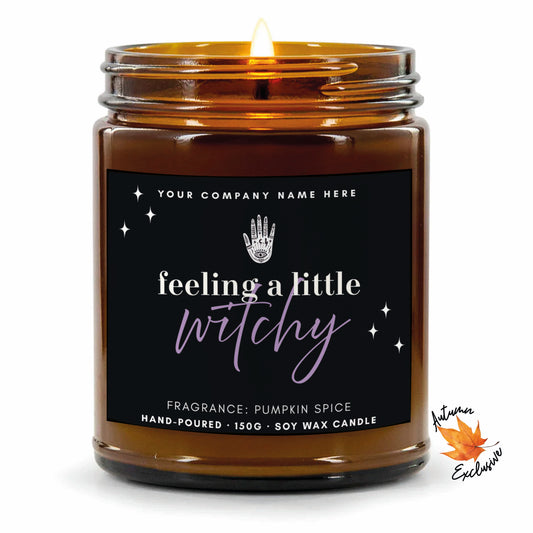 Autumn Collection | Feeling a Little Witchy | Private Label Soy Candle | Personalised Candles (Copy) (Copy) (Copy)