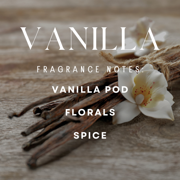 Stock Label | Vanilla | Amber Glass Jar | Hand-Poured | Natural Soy Candle